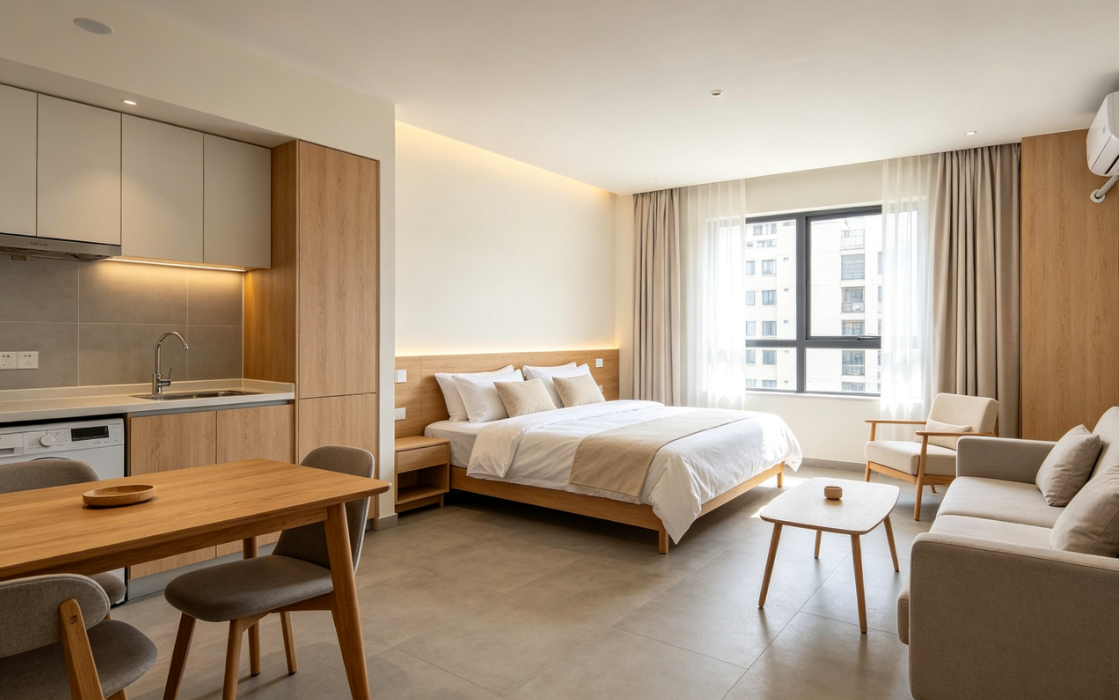 One-Bedroom Apartment – 2–3 Guests | Short & Long Stay