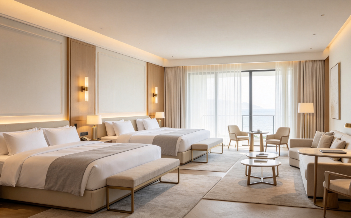 Two-Bedroom Suite – 4–5 Guests | Extended Stay