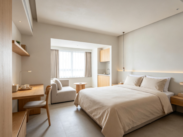 Private Studio – 1–2 Guests | Short-Term Stay
