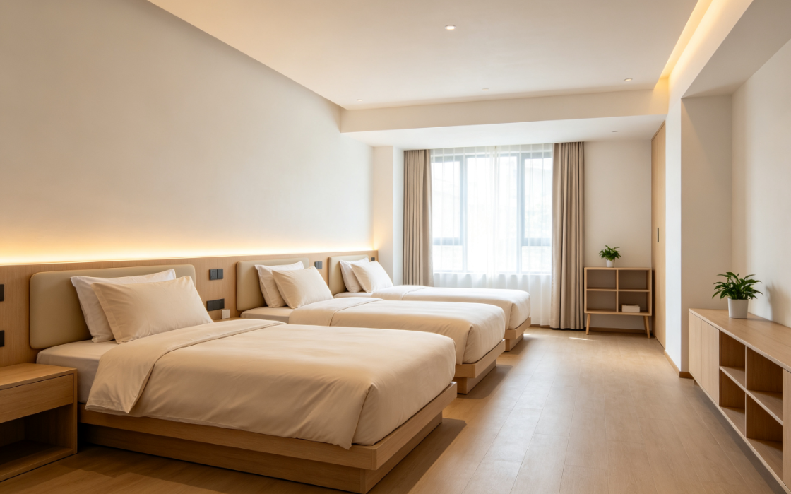 Triple Room – 3 Guests | Short Stay
